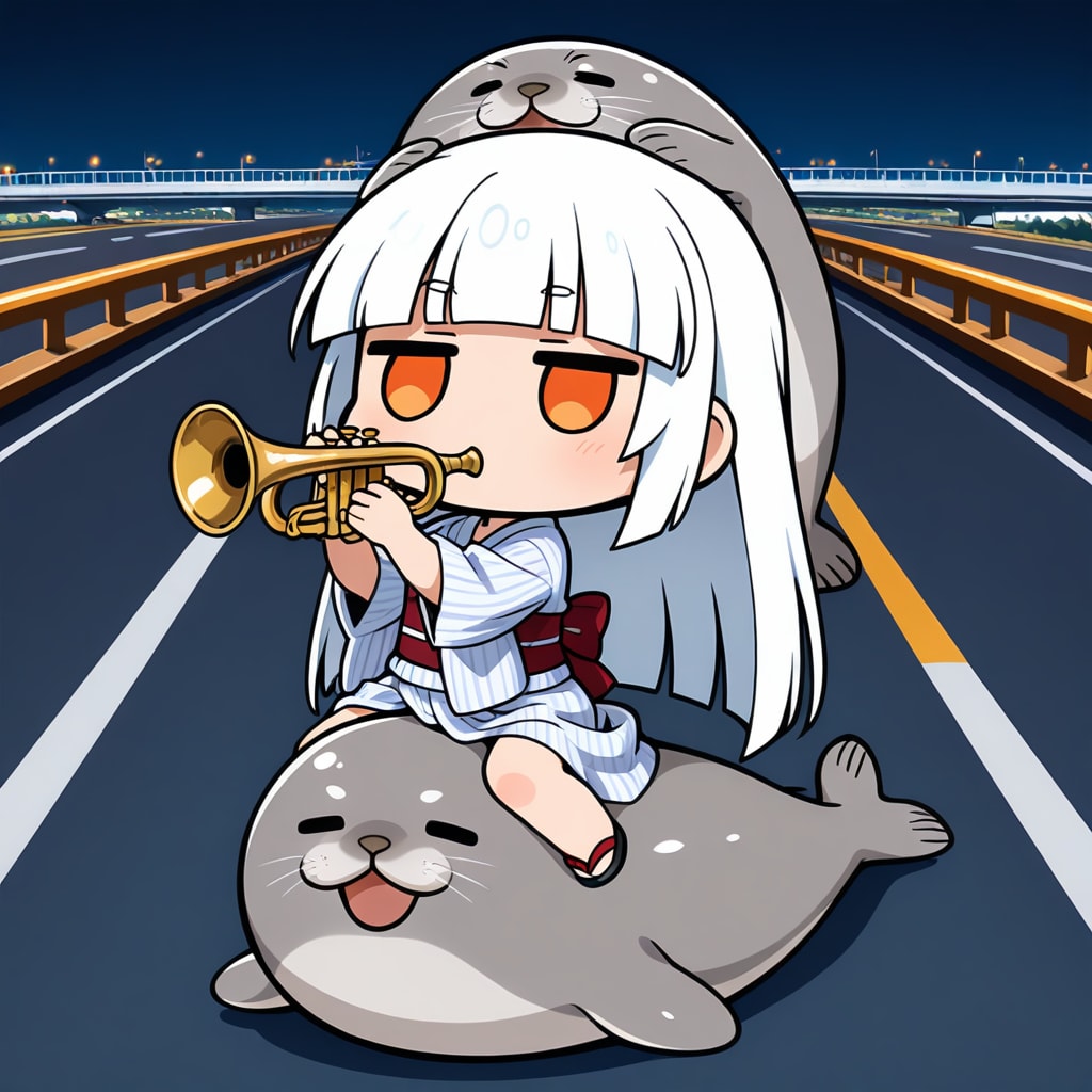 (SD版)高速道路暴走族 | の人気AIイラスト・グラビア