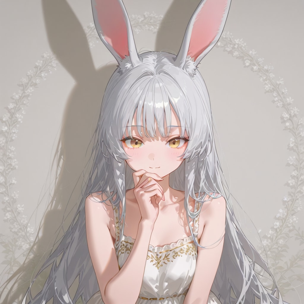 白うさぎ | の人気AIイラスト・グラビア