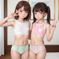 下着姿で自撮り 3枚目