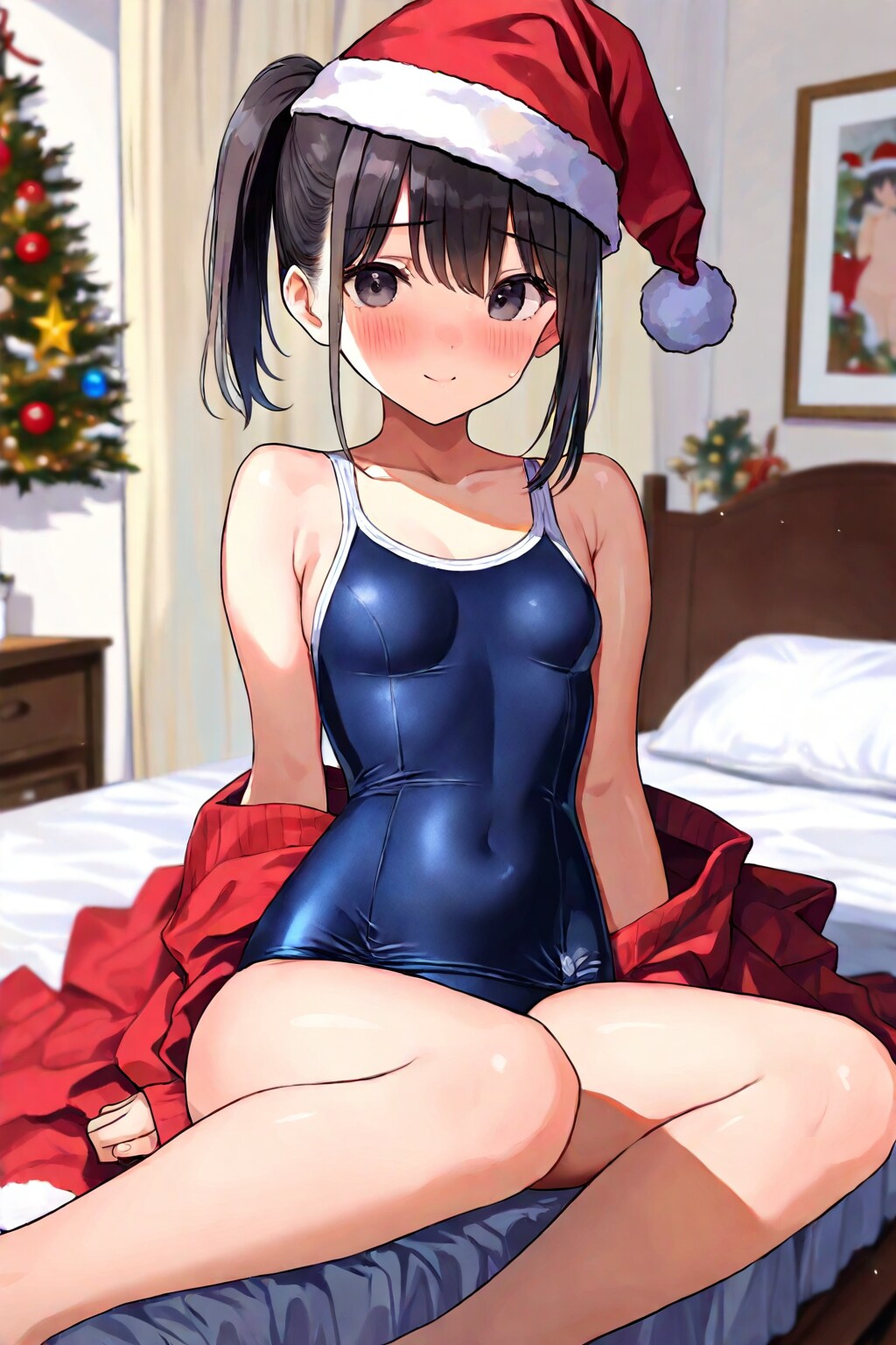 スク水サンタの誘惑