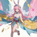 桃色ウサミミお姉さん 2枚目