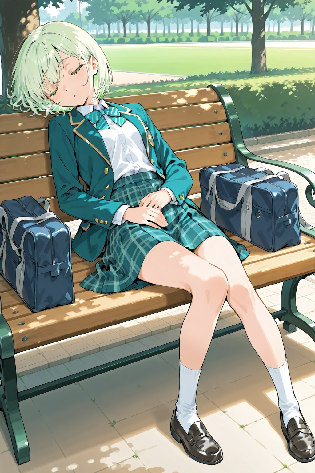 居眠りするDAISYちゃん | の人気AIイラスト・グラビア