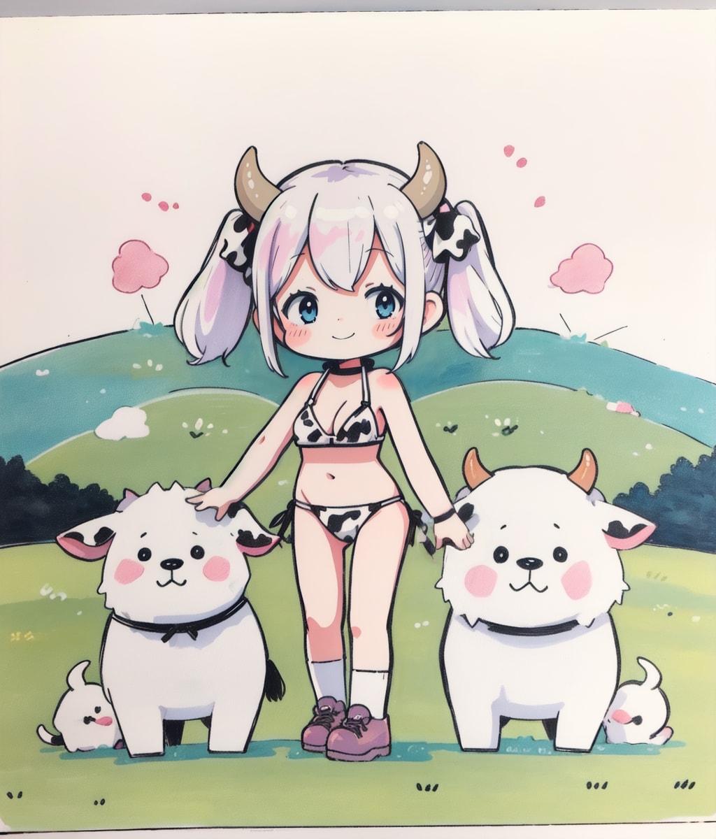 もーもー