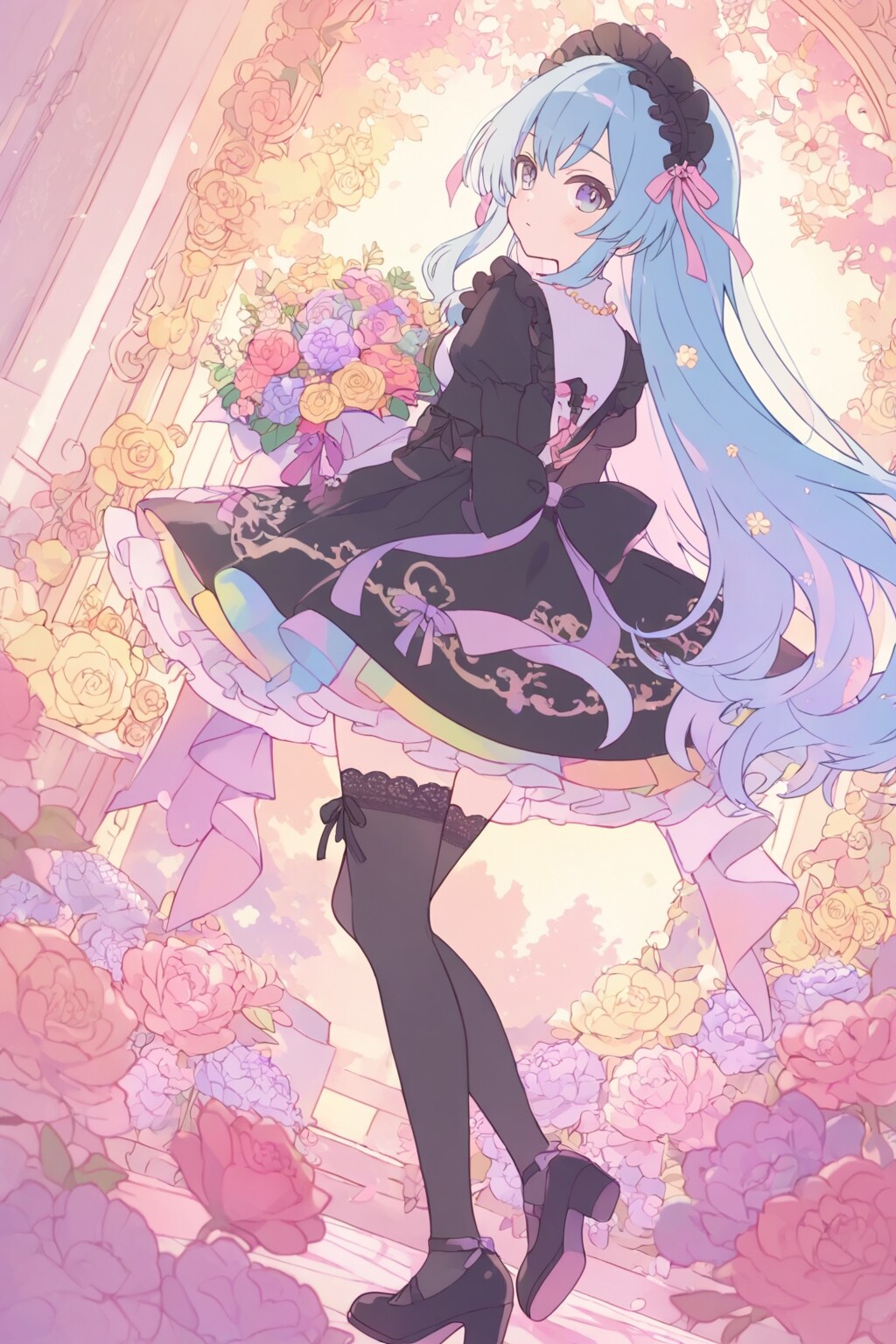 ゴシック少女 | の人気AIイラスト・グラビア