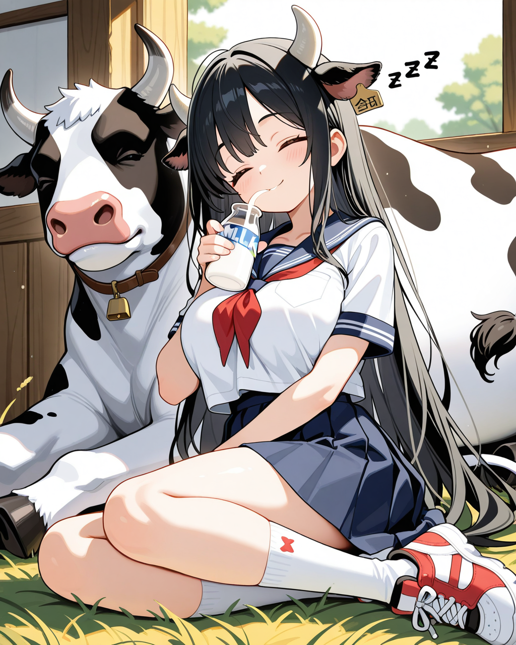 【私立ほるすたいん学園】今日はビン牛乳の日