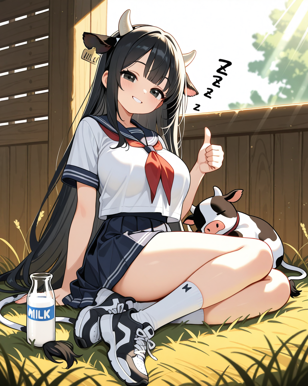 【私立ほるすたいん学園】今日はビン牛乳の日