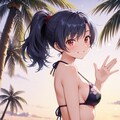 ビーチで春の水着 Z401 7枚目