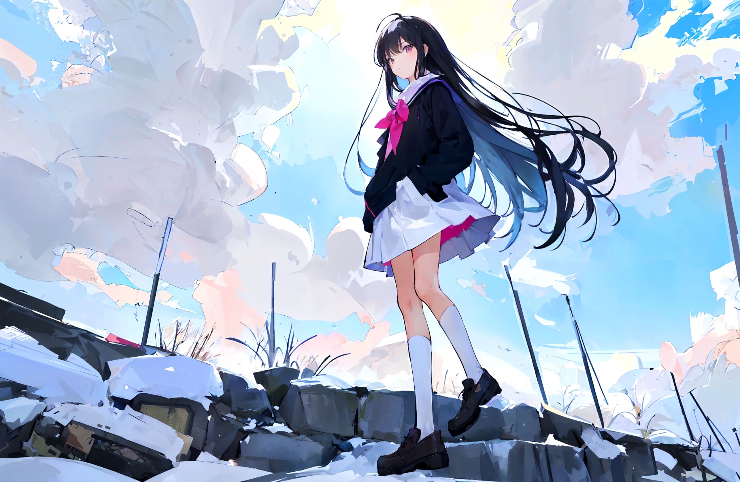 冬の到来 | の人気AIイラスト・グラビア