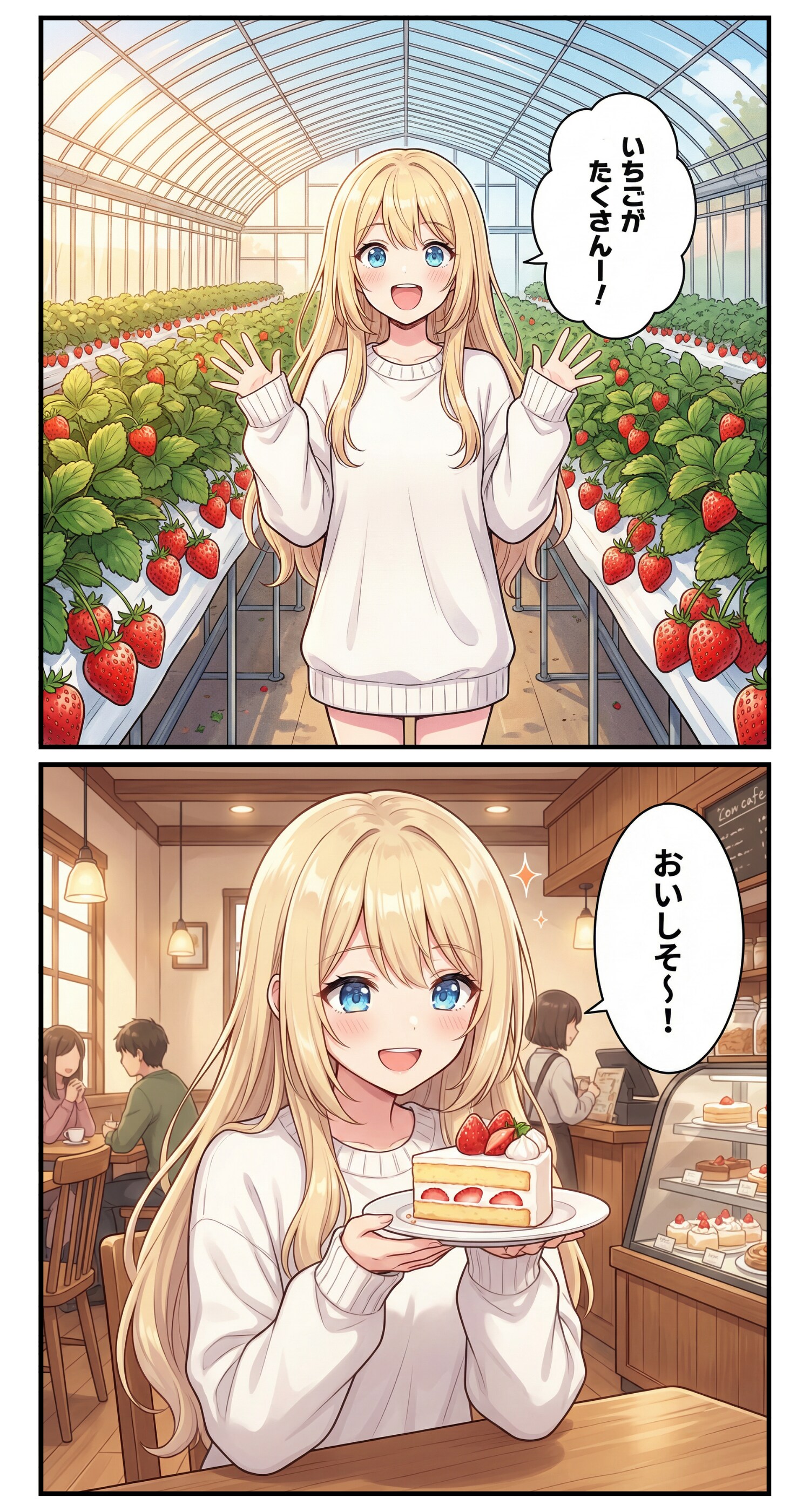 いちご大好き | の人気AIイラスト・グラビア