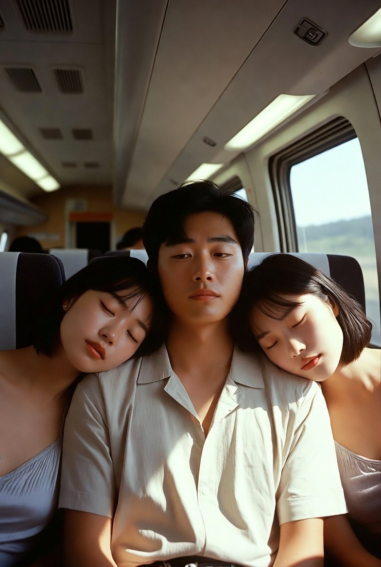 帰りの電車