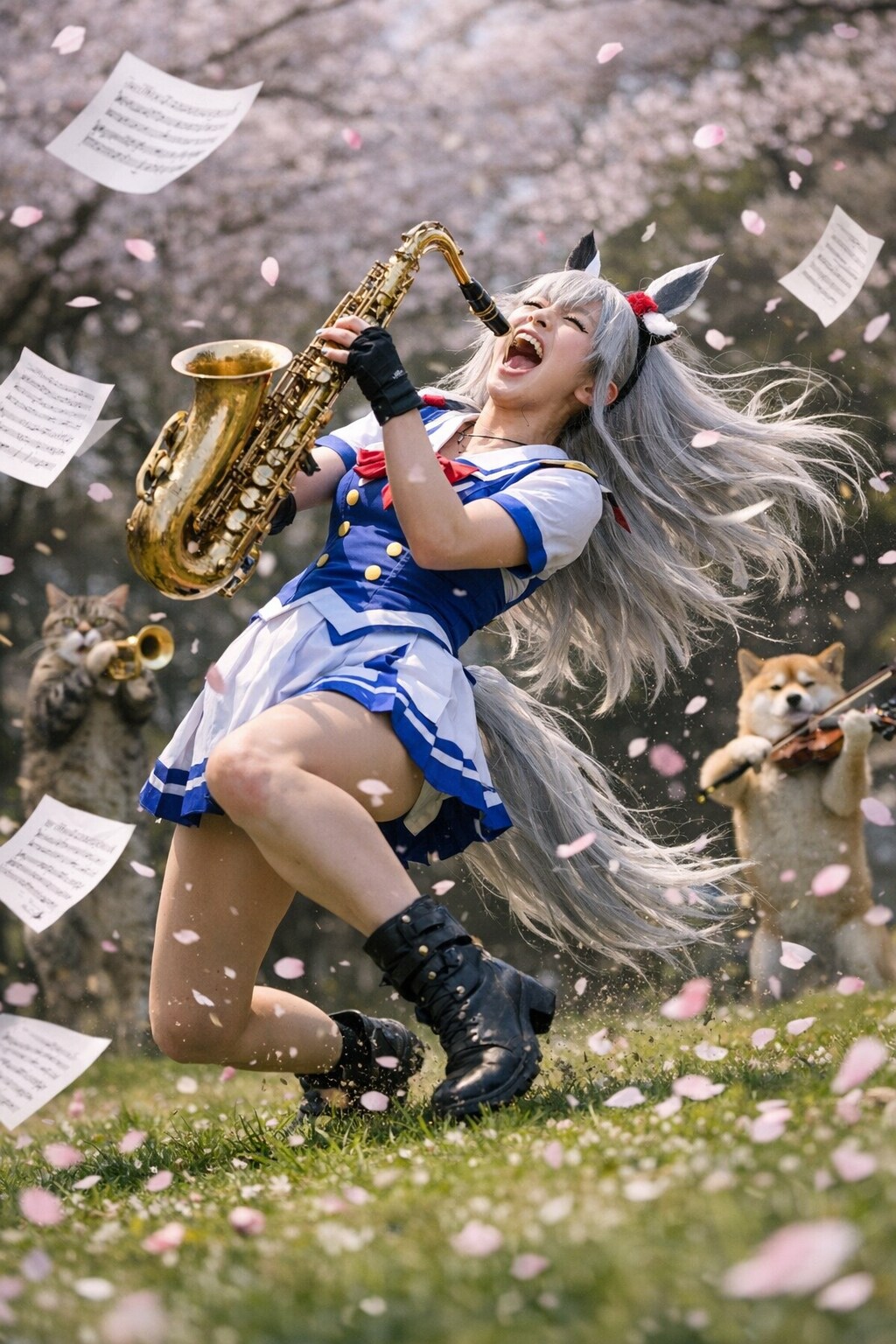 ウマ娘のコスプレをする人