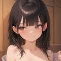 浴衣を脱ぐちっぱい少女 4枚目