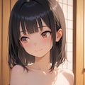 浴衣を脱ぐちっぱい少女 3枚目