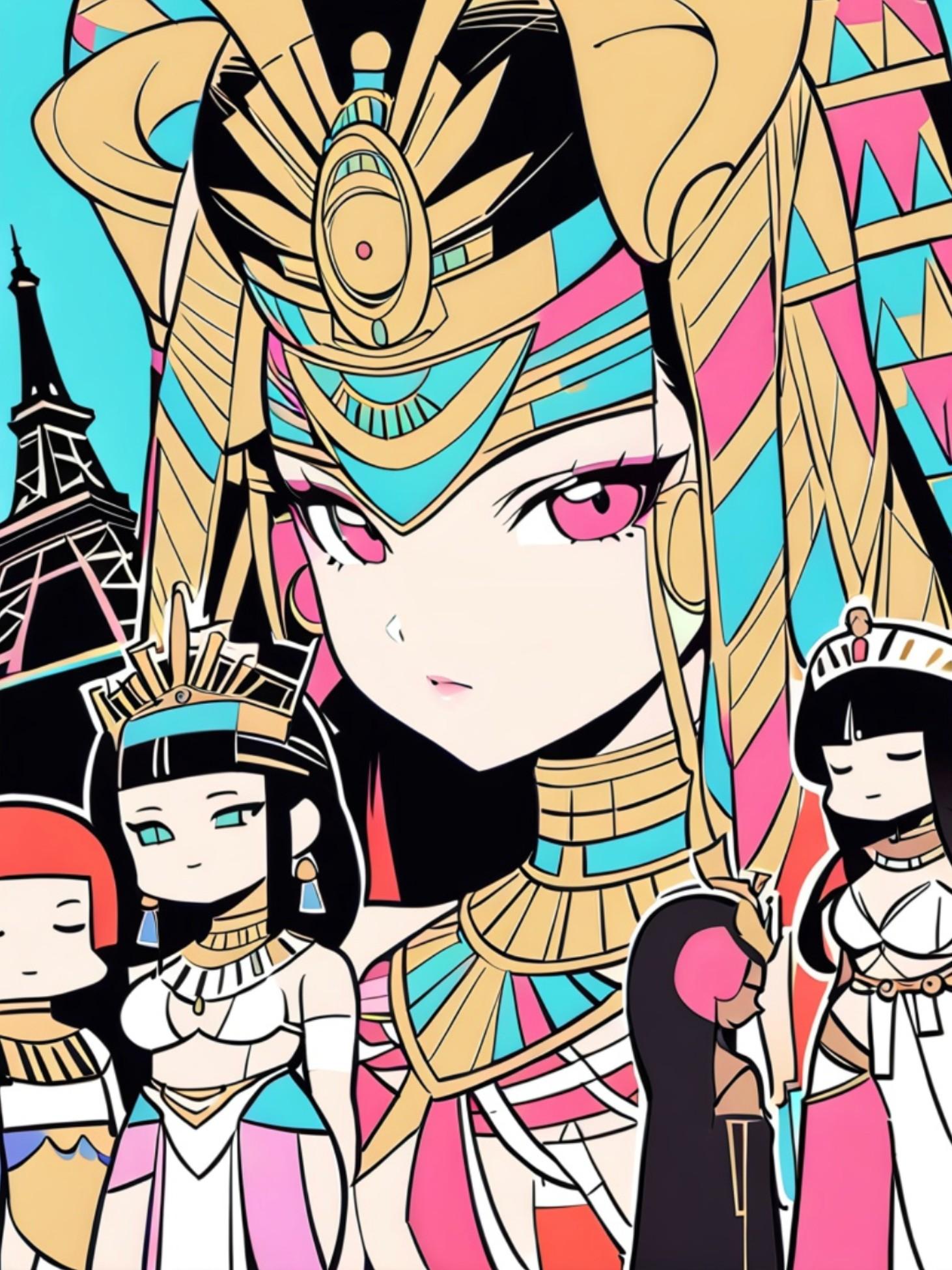 エジプト女王ちゃんのフランス旅行
