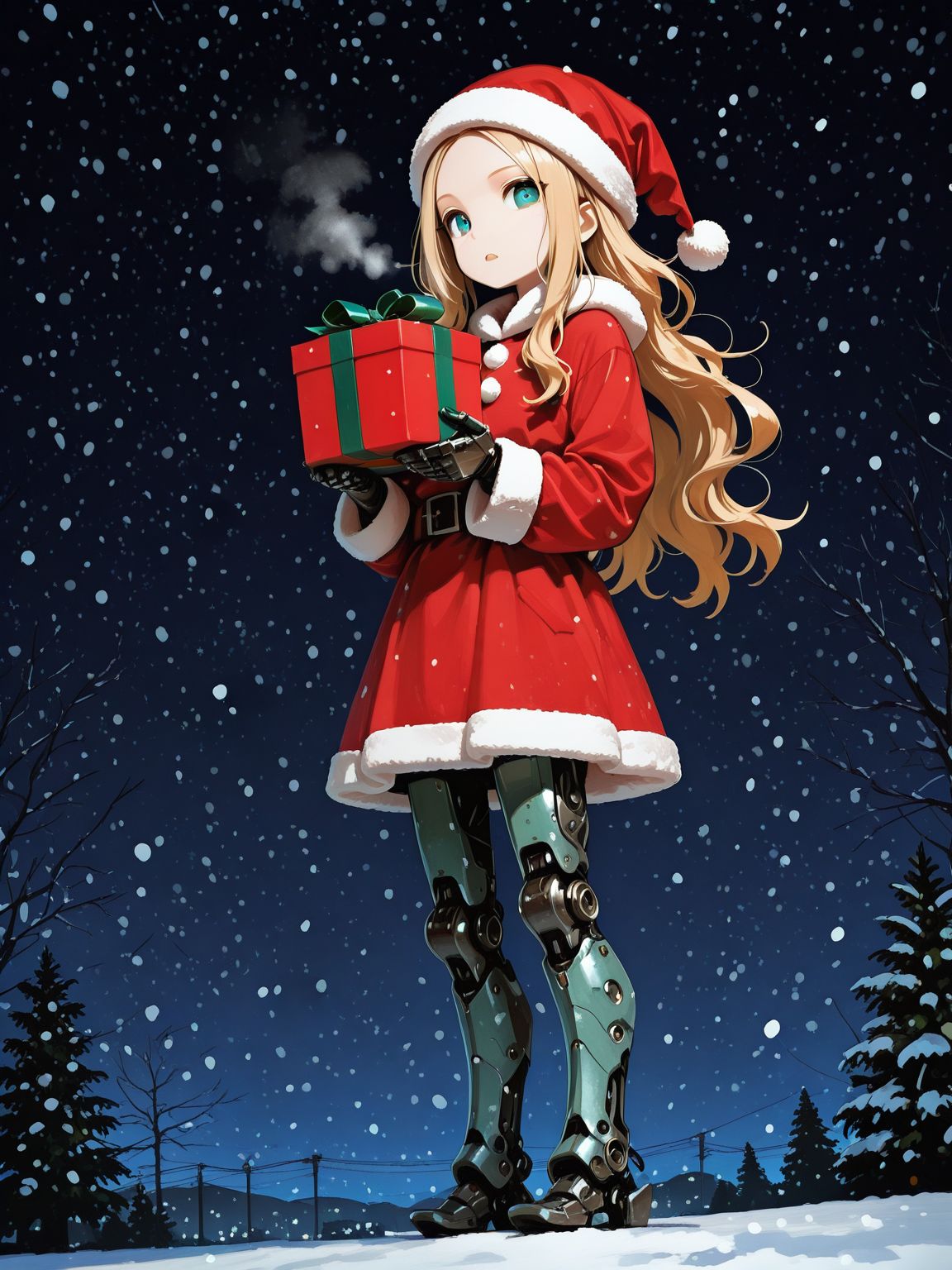 聖夜の夜に来る者は | の人気AIイラスト・グラビア