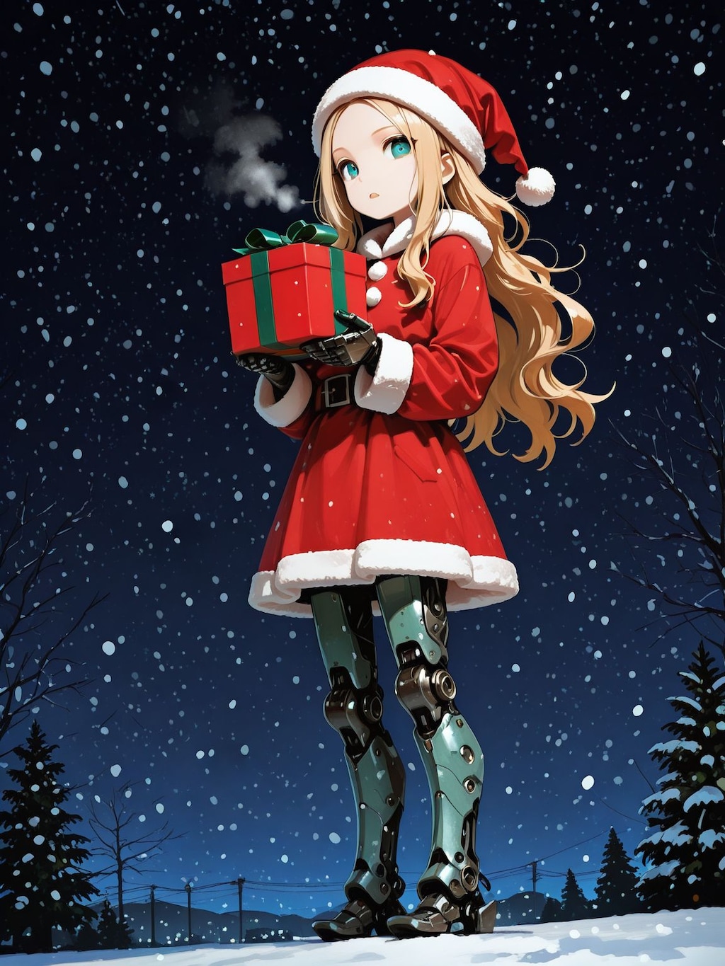 聖夜の夜に来る者は