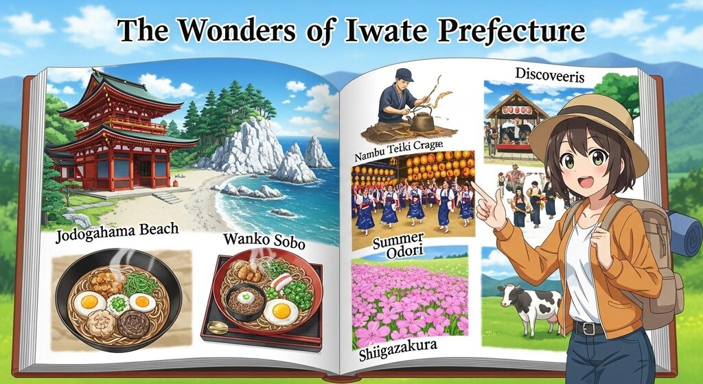 岩手県のなかをしらべた