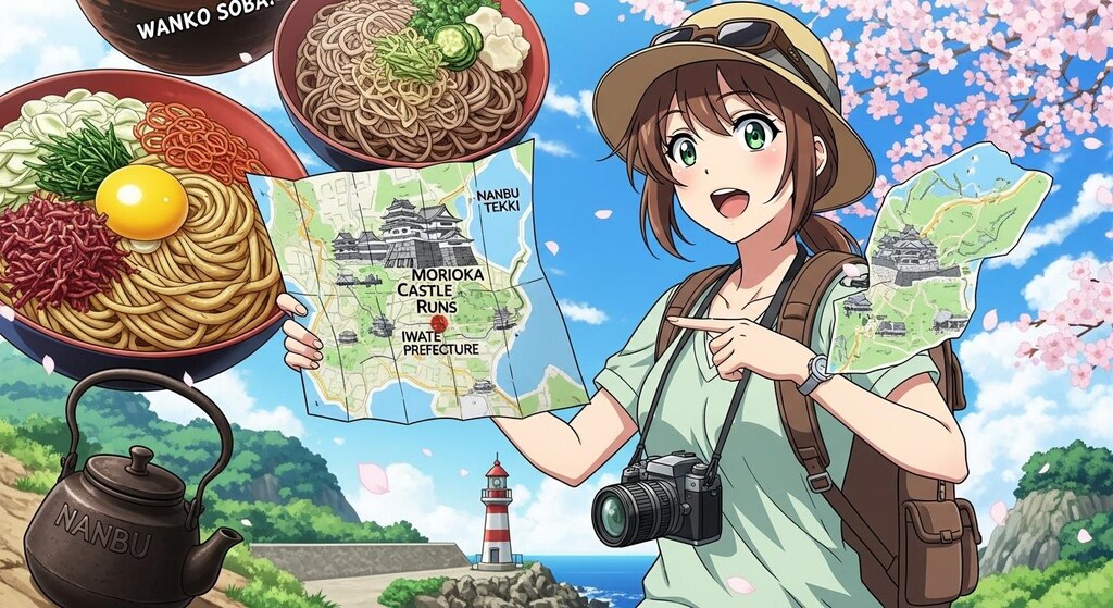 岩手県のなかをしらべた