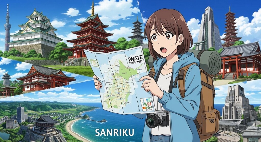 岩手県のなかをしらべた