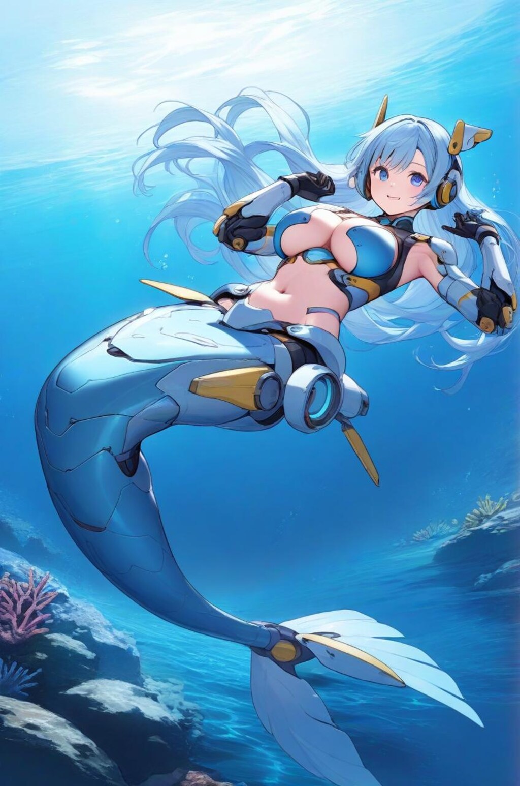 メカマーメイドちゃん！