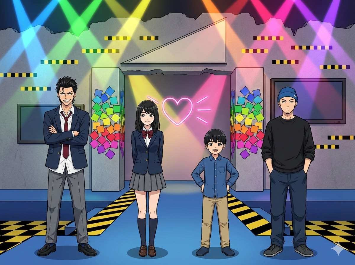 4人組 74 | の人気AIイラスト・グラビア