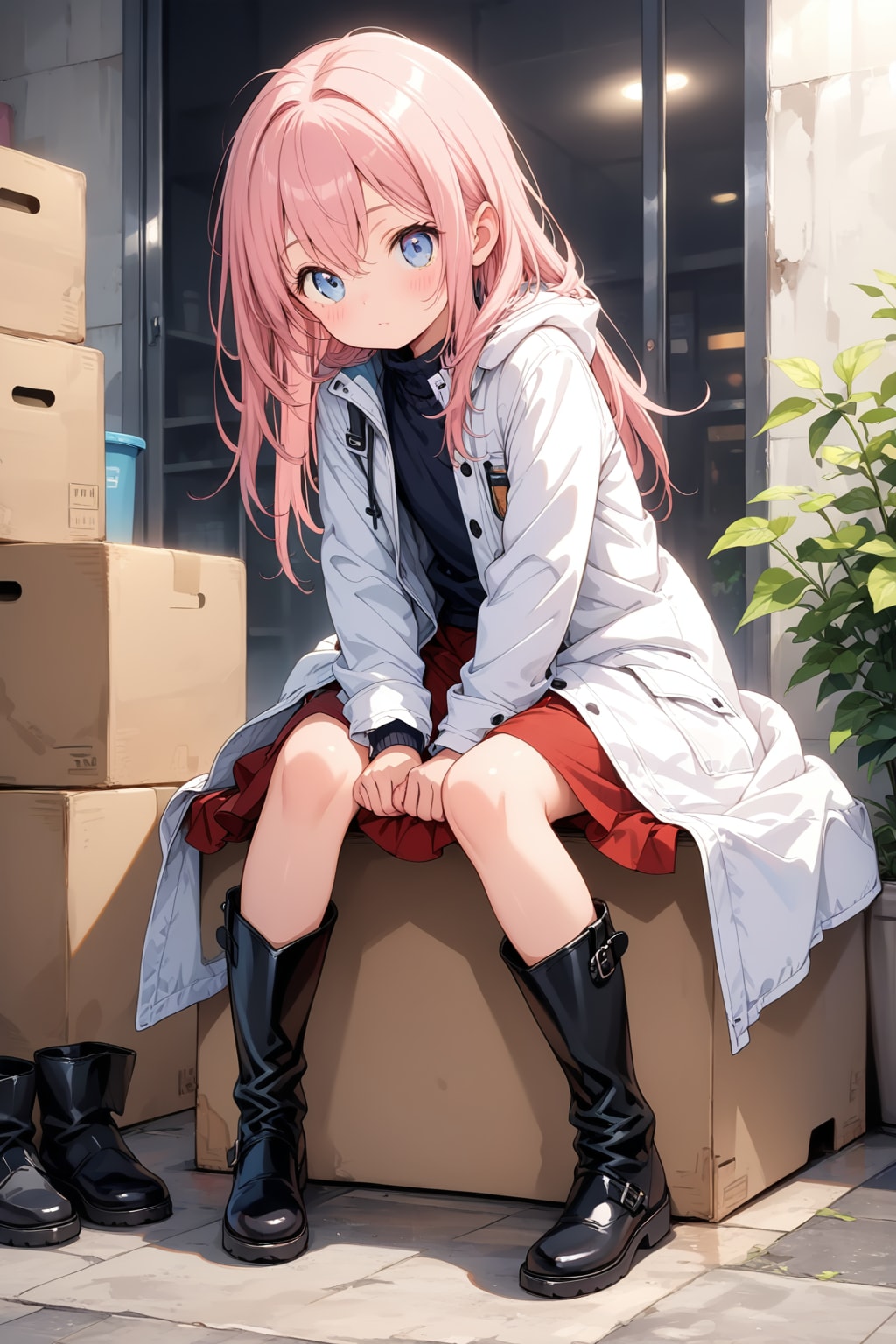 LARIMARでブーツな娘