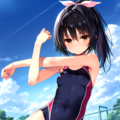 穂乃果ちゃん　競技水着 5枚目