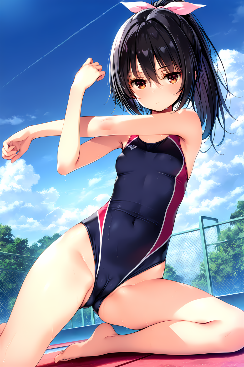 穂乃果ちゃん　競技水着