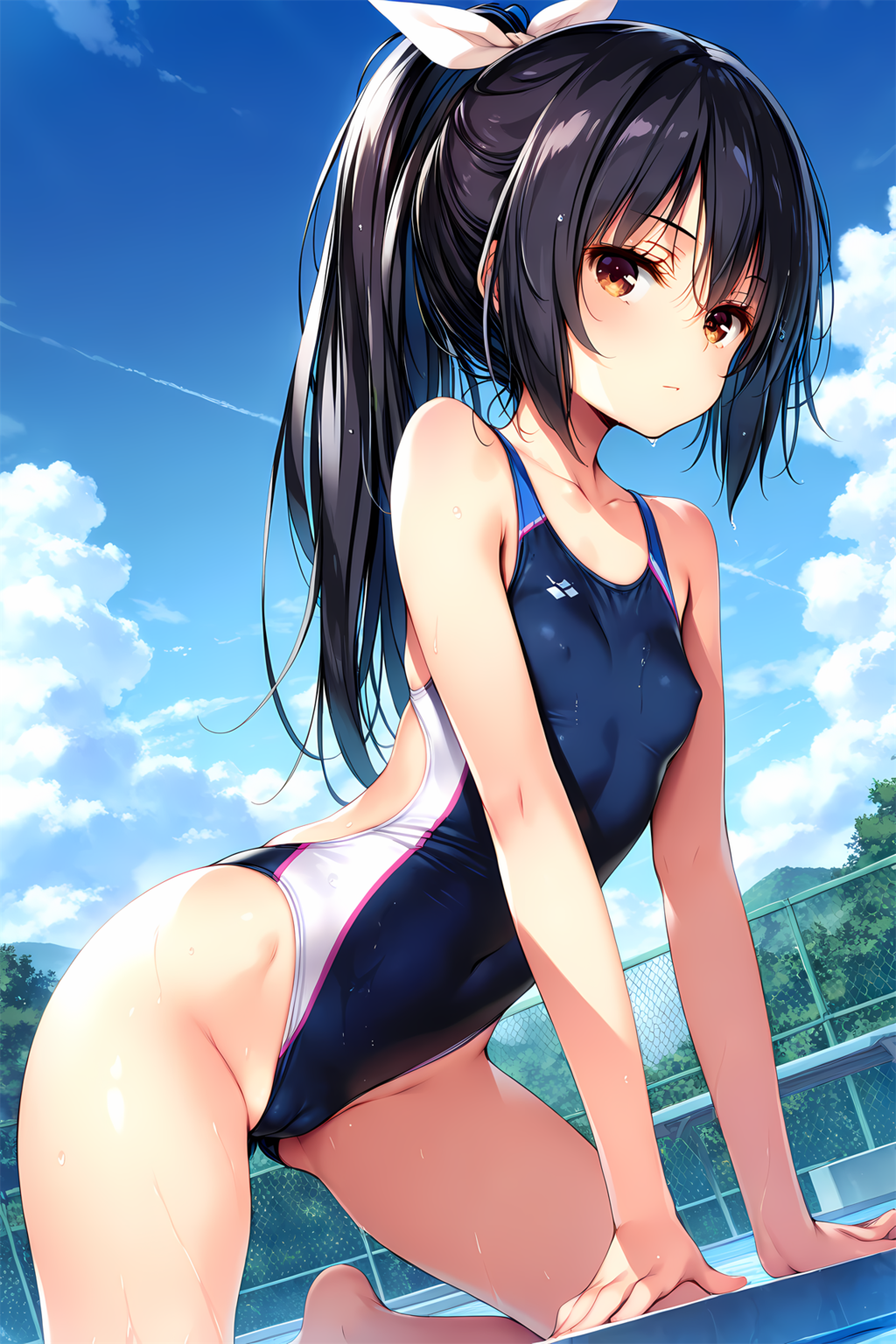 穂乃果ちゃん　競技水着