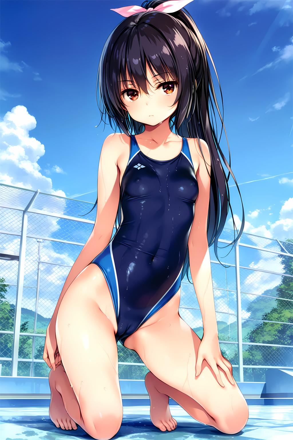 穂乃果ちゃん　競技水着