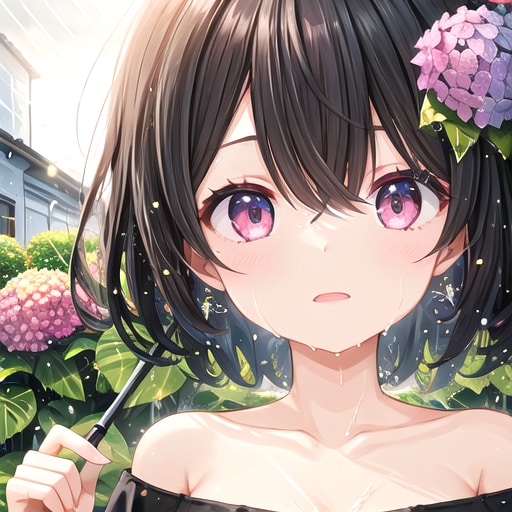 水色の雨 | の人気AIイラスト・グラビア