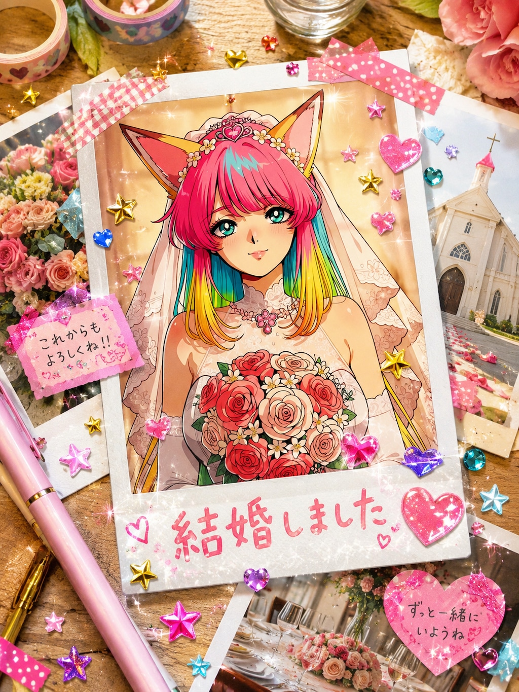 「狐っ娘さん、六月の嫁入り」