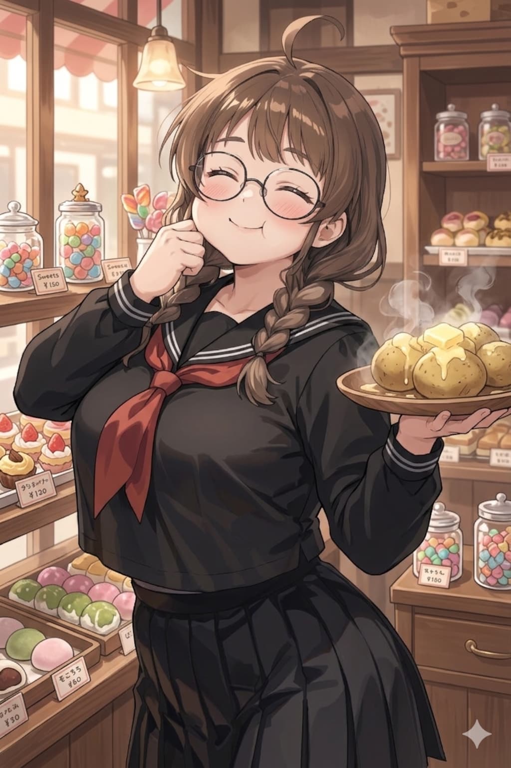 すみかちゃんはやはり食べていてこそすみかちゃん