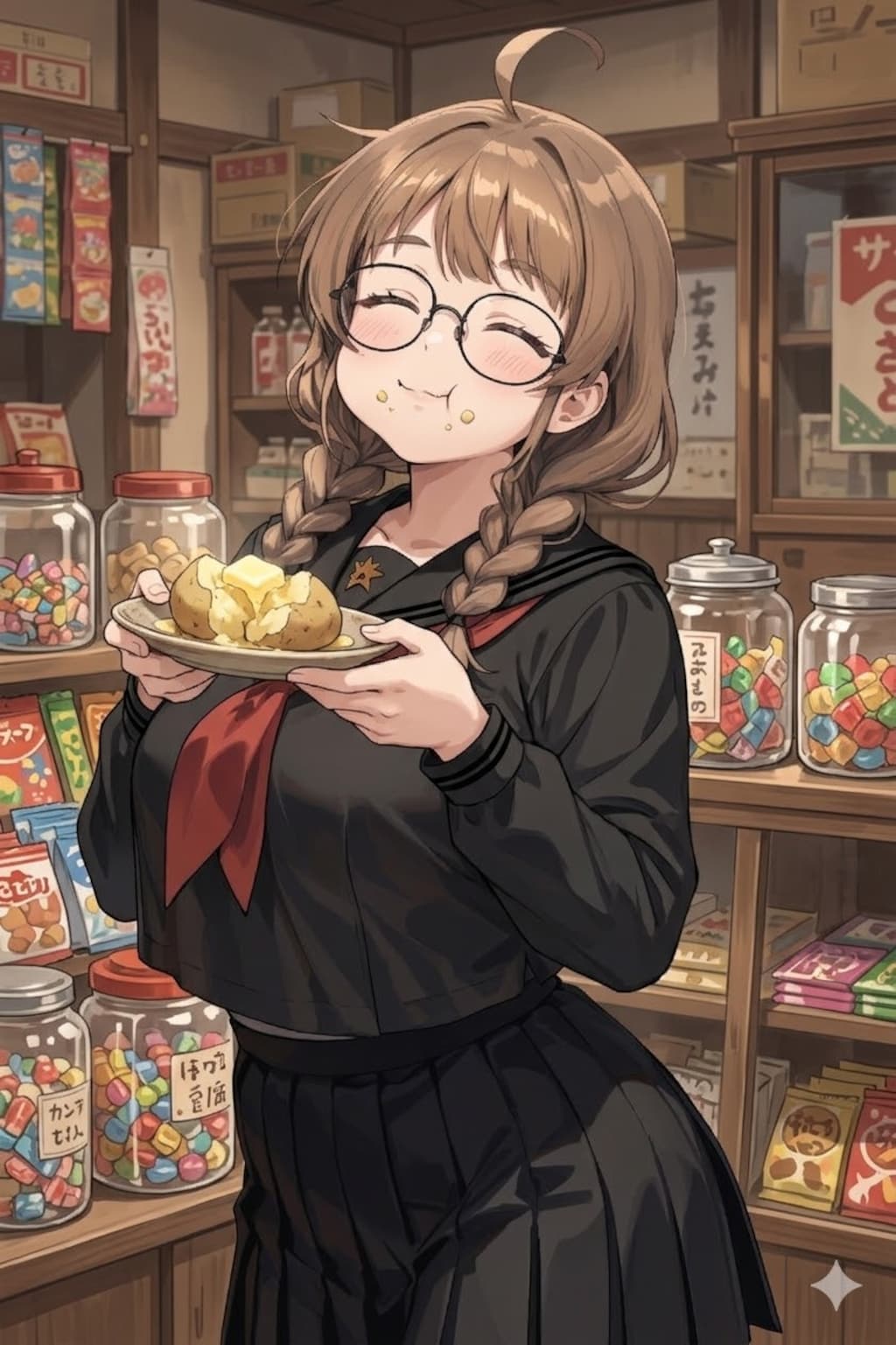 すみかちゃんはやはり食べていてこそすみかちゃん