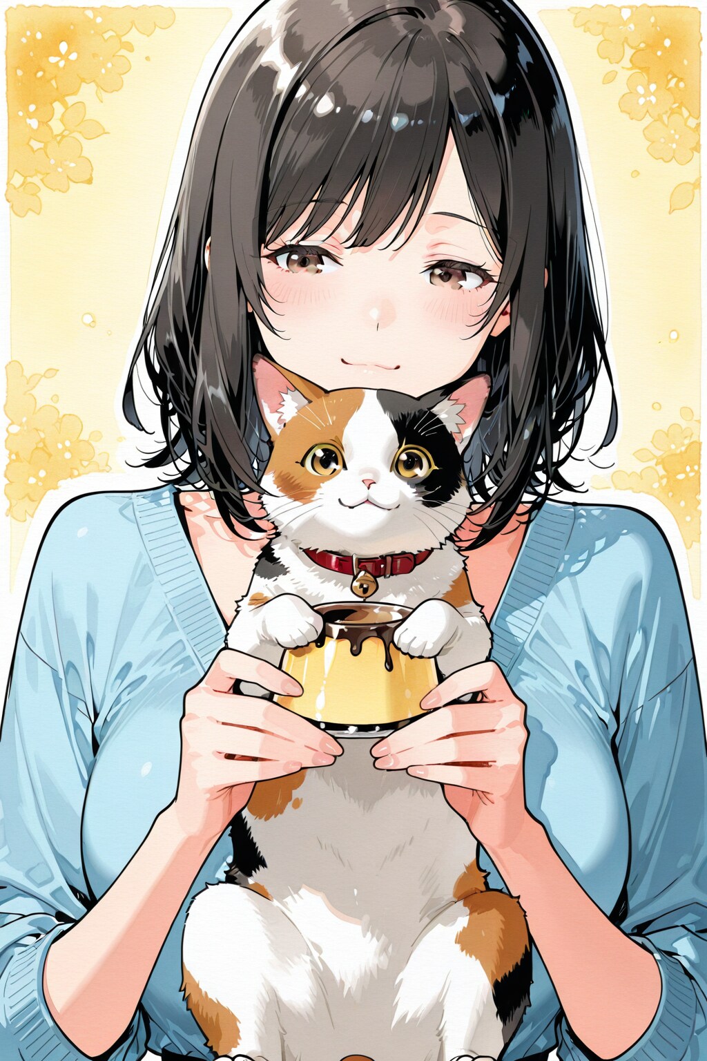 三毛殿とプリン（１）PHOENIX | の人気AIイラスト・グラビア