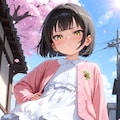 ……先輩、こんな時（ちゃんとした初デート）なのにいつも通りで緊張も何もかも吹き飛びましたよ。まさか、そのままの体制で一日過ごすつもりじゃないですよね……。 2枚目