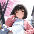 ……先輩、こんな時（ちゃんとした初デート）なのにいつも通りで緊張も何もかも吹き飛びましたよ。まさか、そのままの体制で一日過ごすつもりじゃないですよね……。 3枚目