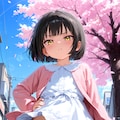 ……先輩、こんな時（ちゃんとした初デート）なのにいつも通りで緊張も何もかも吹き飛びましたよ。まさか、そのままの体制で一日過ごすつもりじゃないですよね……。 4枚目