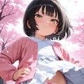 ……先輩、こんな時（ちゃんとした初デート）なのにいつも通りで緊張も何もかも吹き飛びましたよ。まさか、そのままの体制で一日過ごすつもりじゃないですよね……。 7枚目