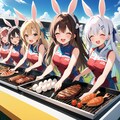 サーキットで、てへぺろBBQ 4枚目