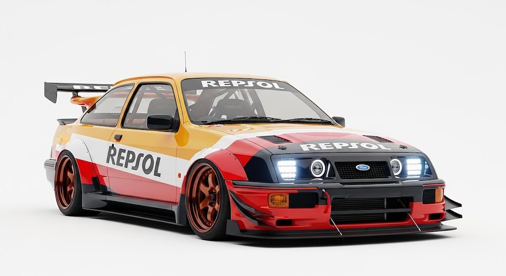 レプソルフォードシエラレーシングカー