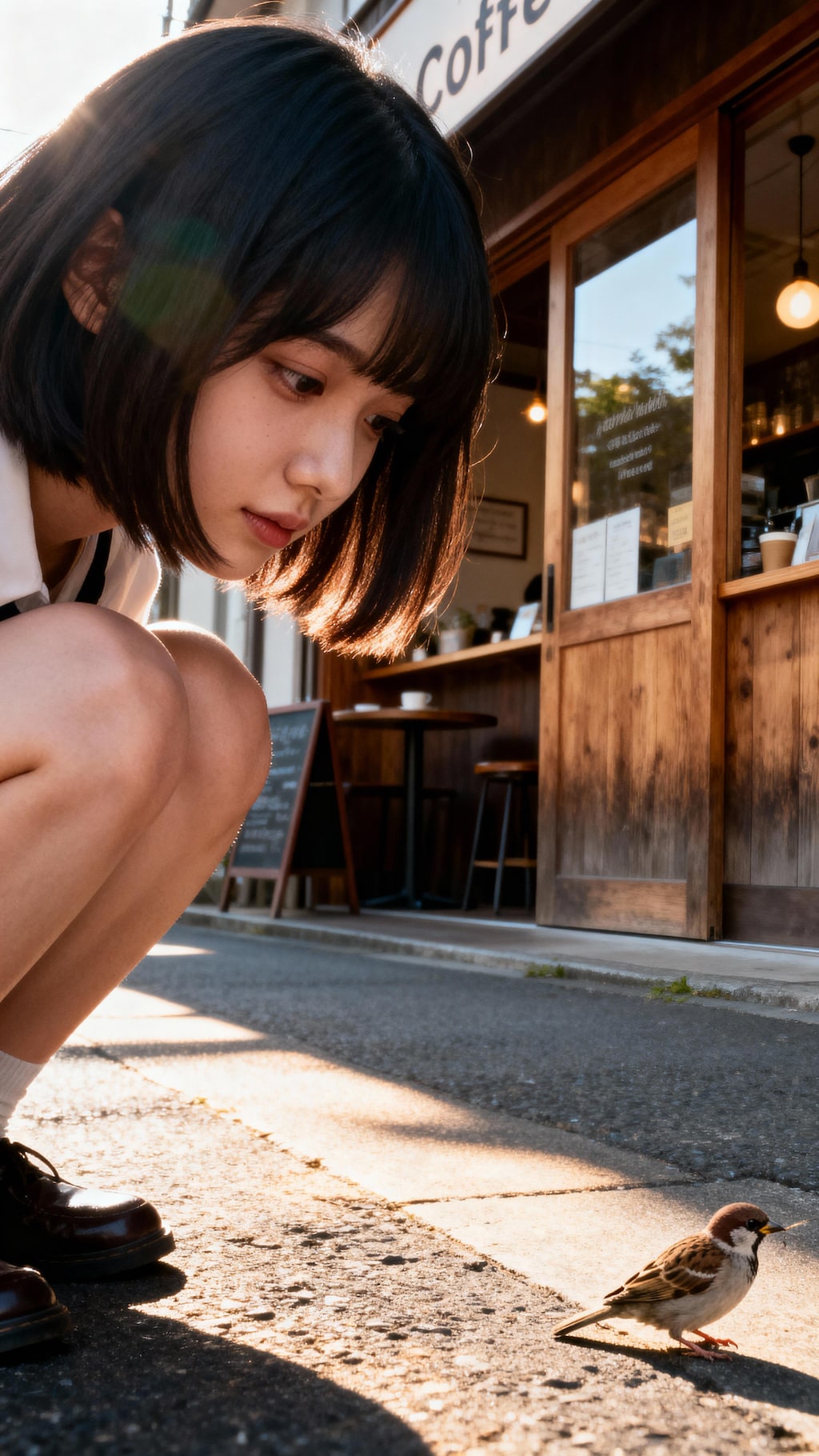 A Moment with the Sparrow