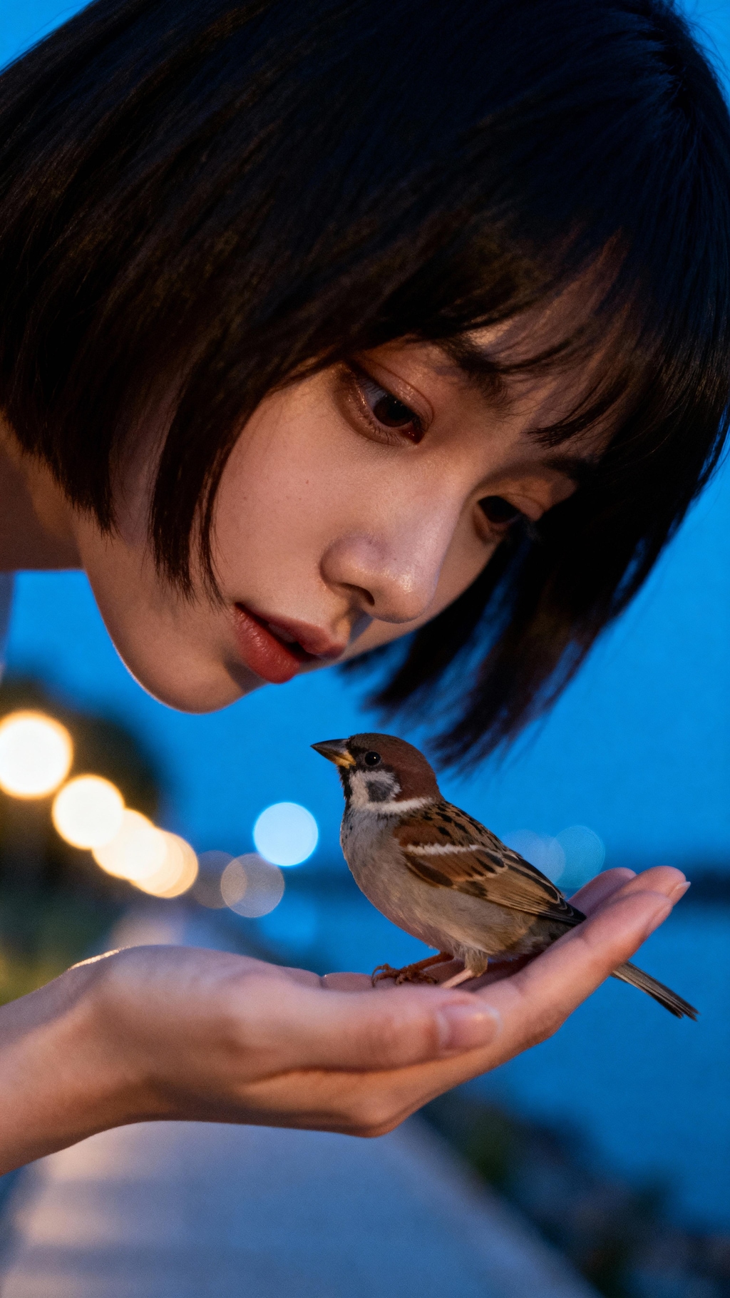 A Moment with the Sparrow