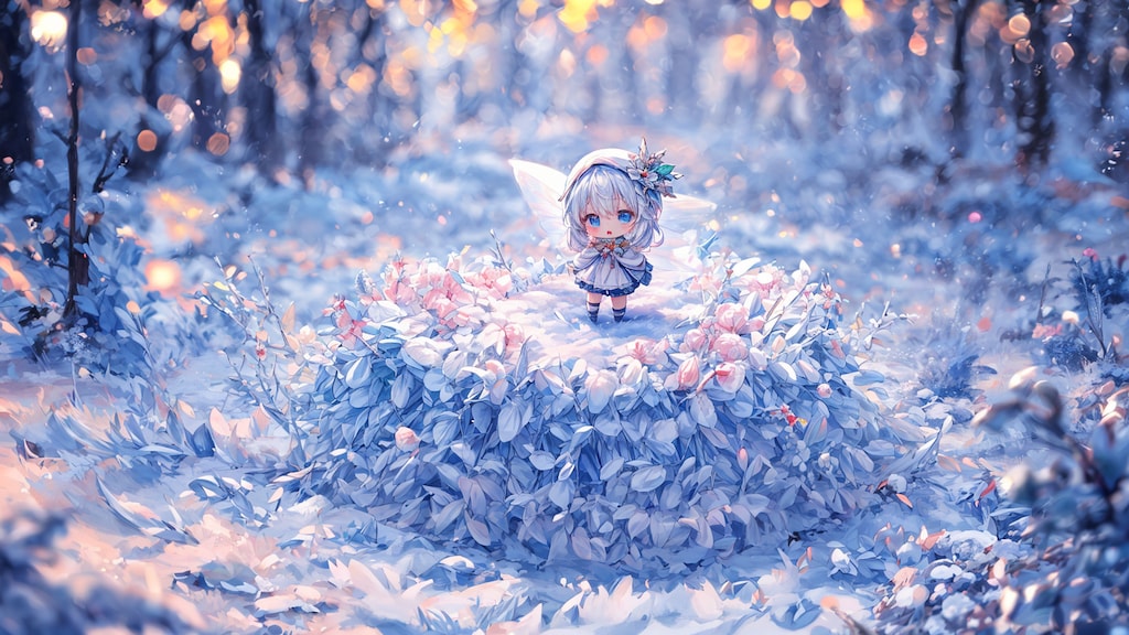 雪の妖精の日常
