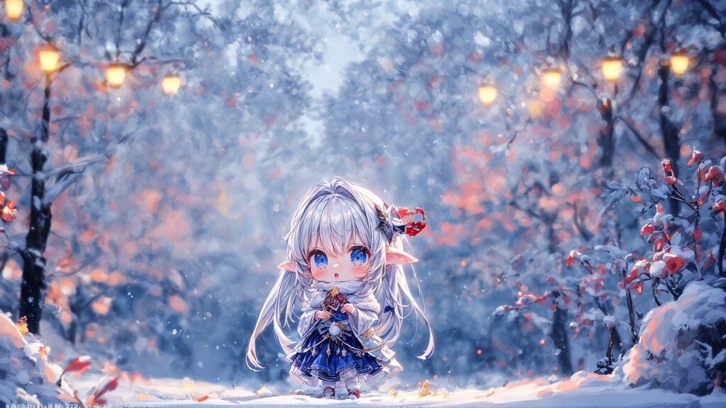 雪の妖精の日常