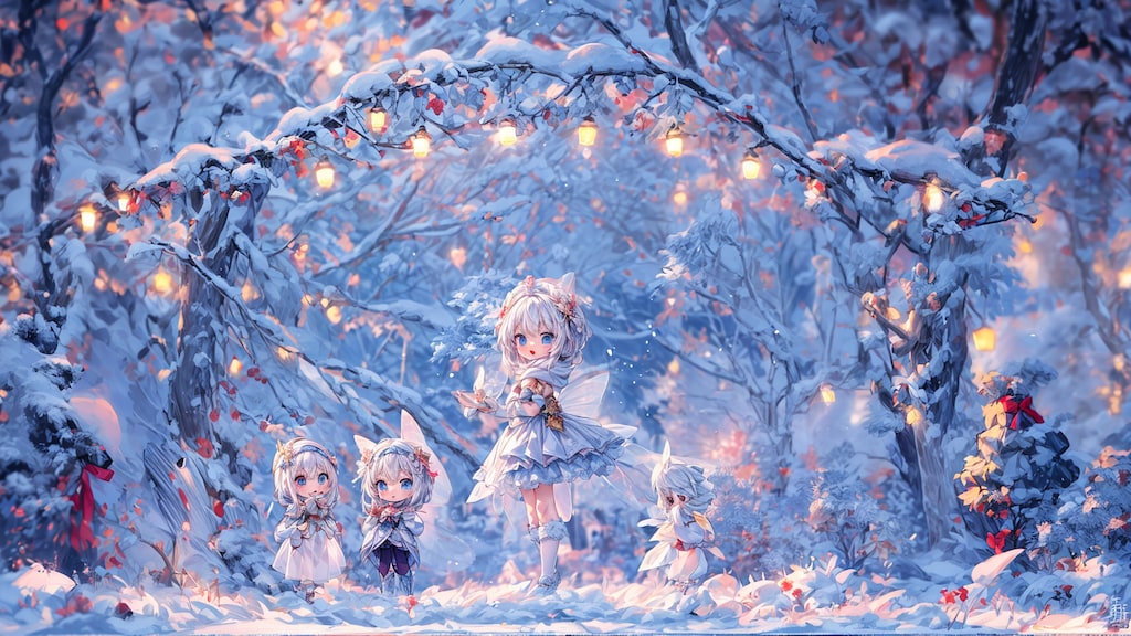 雪の妖精の日常