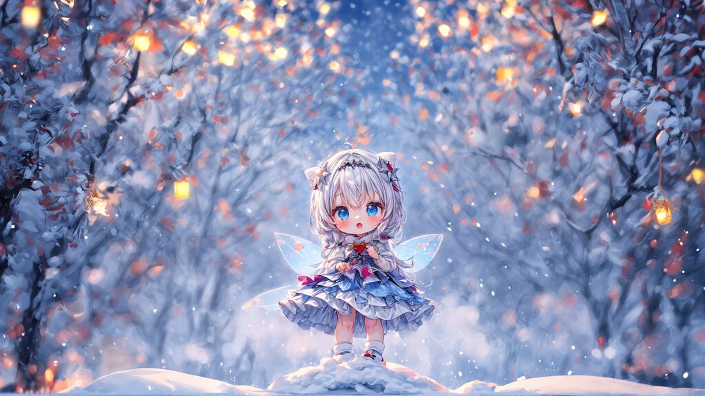 雪の妖精の日常