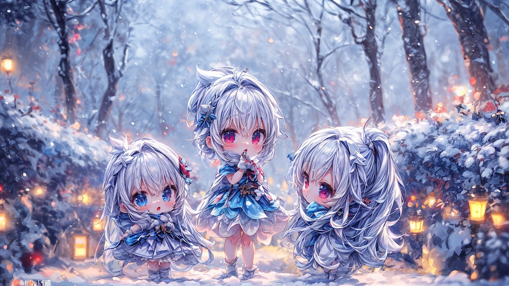 雪の妖精の日常