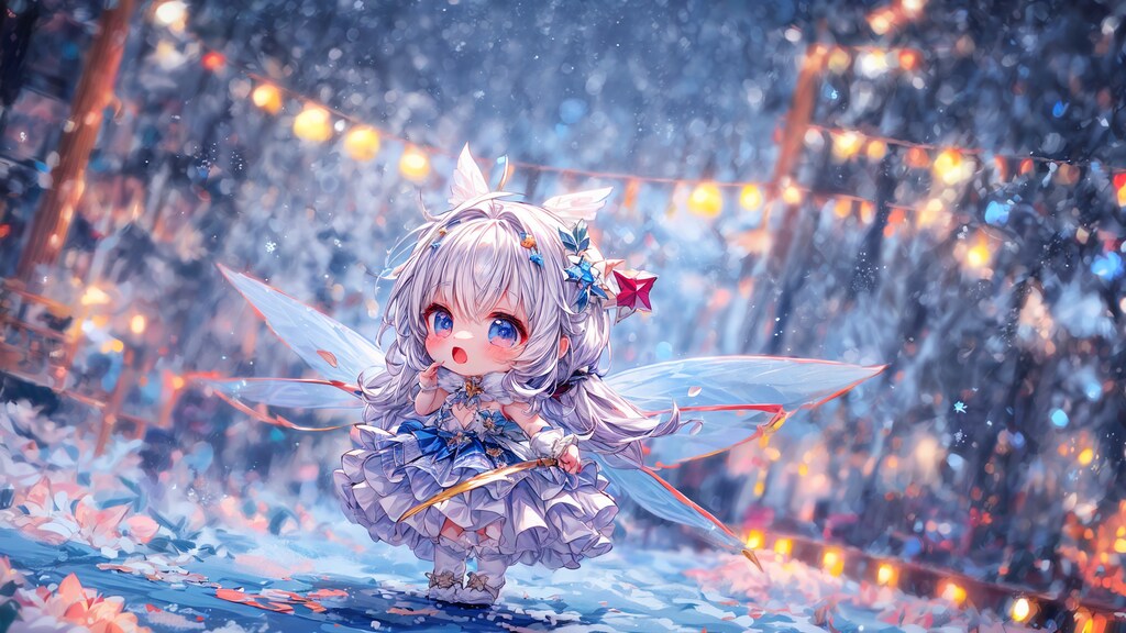 雪の妖精の日常