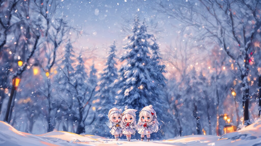 雪の妖精の日常